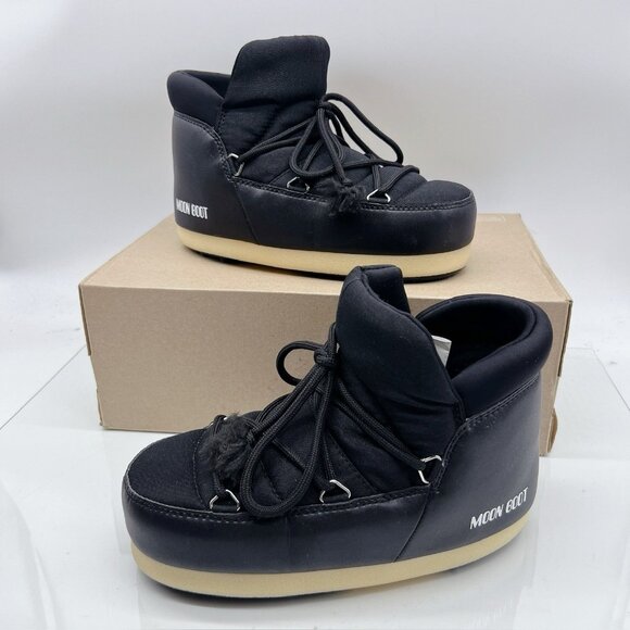 Moon Boot Black Winter & Rain Boots - Picture 3 of 14